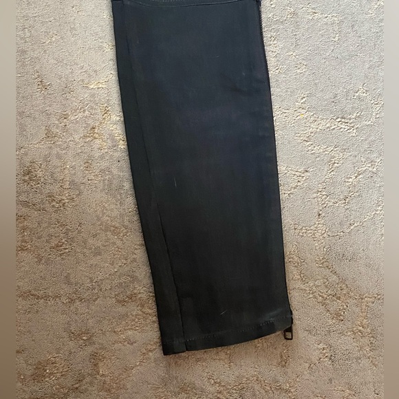 J BRAND 100% lamb leather skinny pants size 24. With zippers - Picture 3 of 11